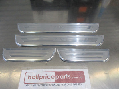 Hyundai i30 GD Genuine Stainless Steel Door Entry Guard Scuff Plate New Part