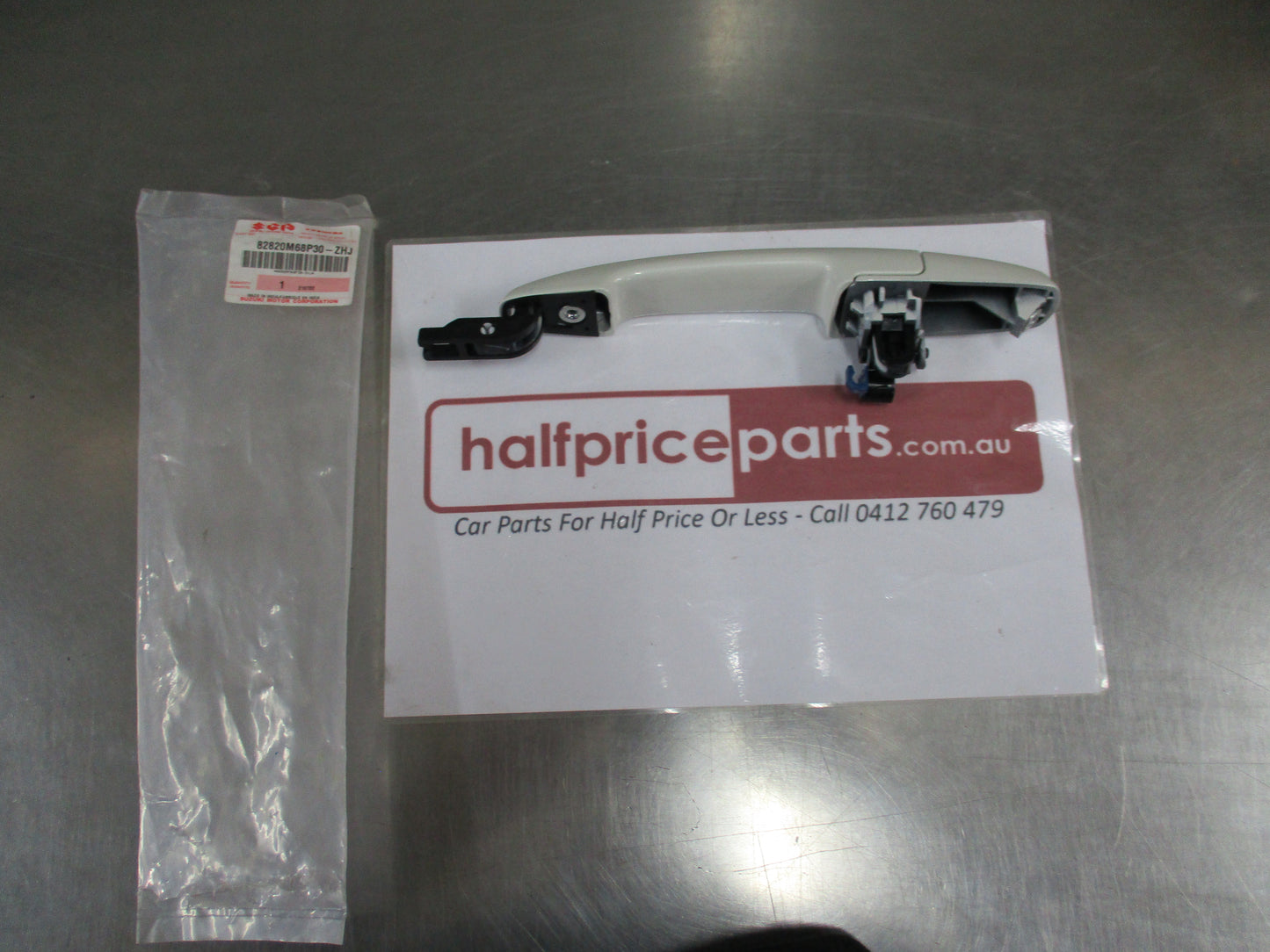 Suzuki Liana/Baleno Genuine Front Left White Door Handle (Passenger) New Part