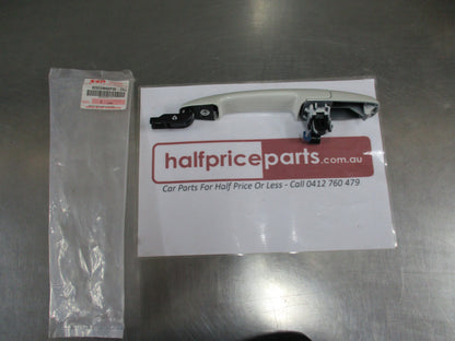 Suzuki Liana/Baleno Genuine Front Left White Door Handle (Passenger) New Part