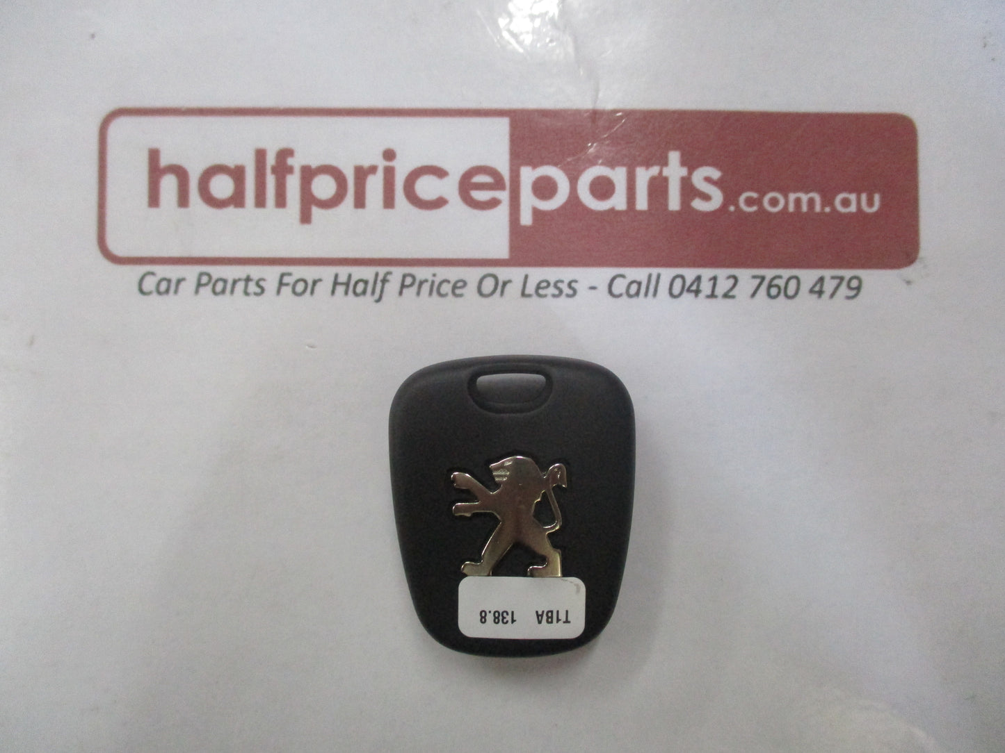 Peugeot 206 Genuine 2 Button Remote Fob New Part