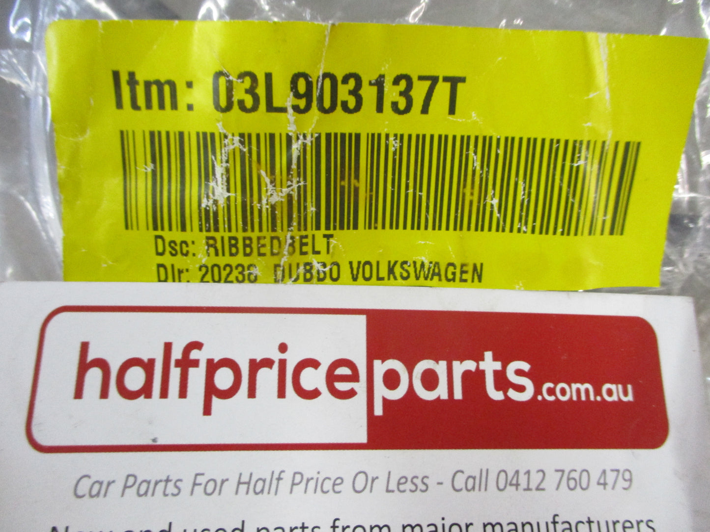 Audi A3 TDI Genuine Serpentine Belt New Part