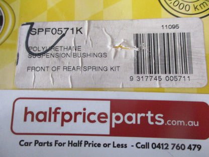 Super Pro Front Spring Bush Kit Eye Suits Ford EA/EL/XE/XF/AU New Part