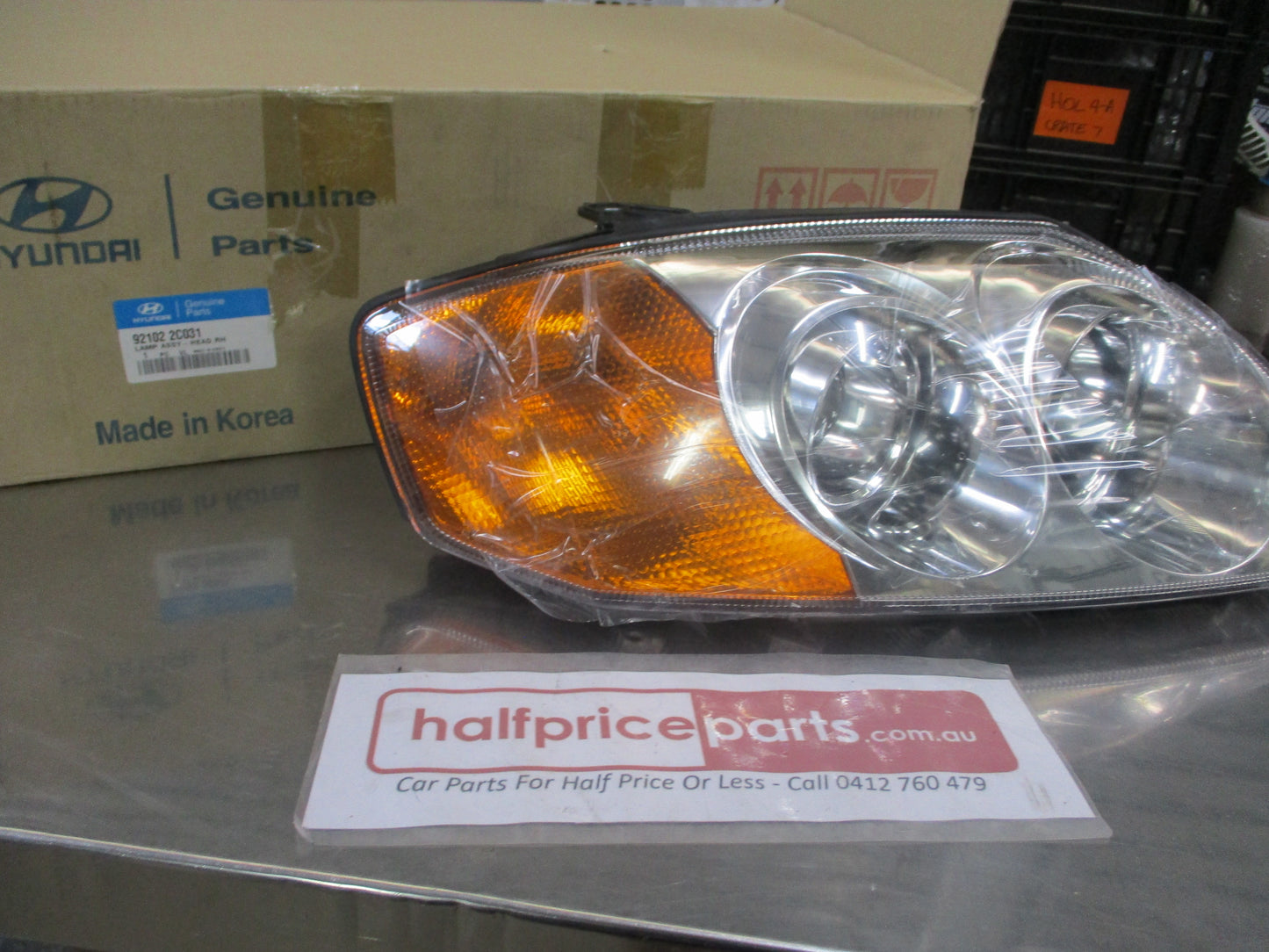 Hyundai Tiburon GK Genuine Right Hand Head Light (Drivers) New Part