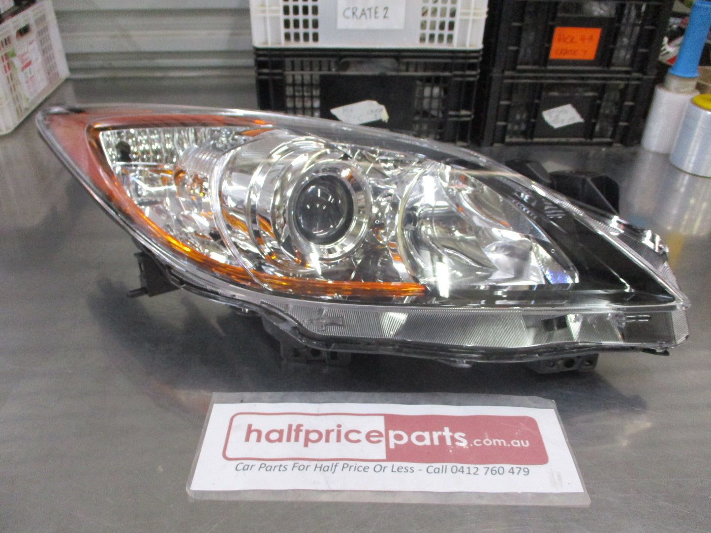 Mazda 3/5 Door Hatch Genuine Right Hand Halogen Headlamp (Drivers) New Part
