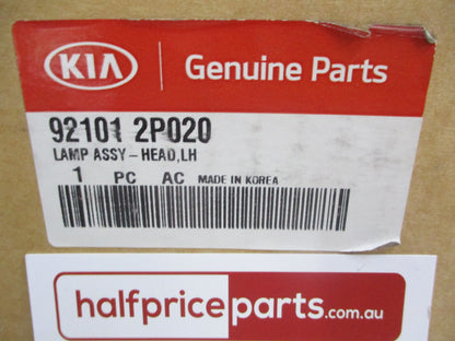 Kia Sorento Genuine Left Hand (Passengers) Side Front Headlight Assembly New Part