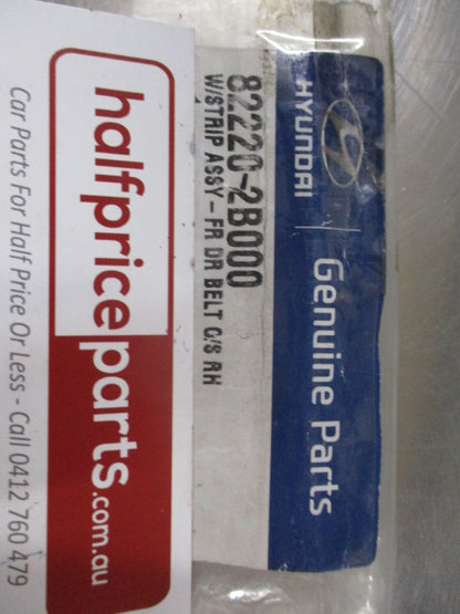 Hyundai Santa Fe Genuine Right Hand (Drivers) Front Door Outside Weather Strip Belt New Part