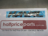 Great Wall Haval H6 Genuine Rear Tail Gate Emblem (Chrome) New Part