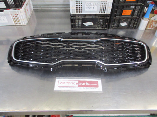 Kia Sportage Genuine Front Radiator Grille (Black And Chrome) New Part