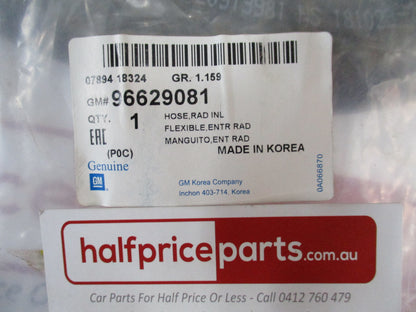 Holden Captiva Genuine 3.2L Petrol Radiator Inlet Hose New Part