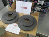 RDA Mazda Tribute / Ford Escape Rear Slotted & Dimpled Brake Rotors New Part