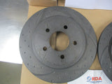 RDA Mazda Tribute / Ford Escape Rear Slotted & Dimpled Brake Rotors New Part