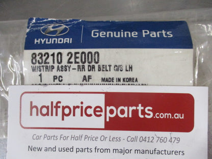 Hyundai Tucson Genuine Left Hand Rear Outer Belt Molding New Part