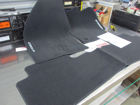 Toyota Corolla Auto Sedan Genuine Set Of Carpet Mat Set 3 New Part
