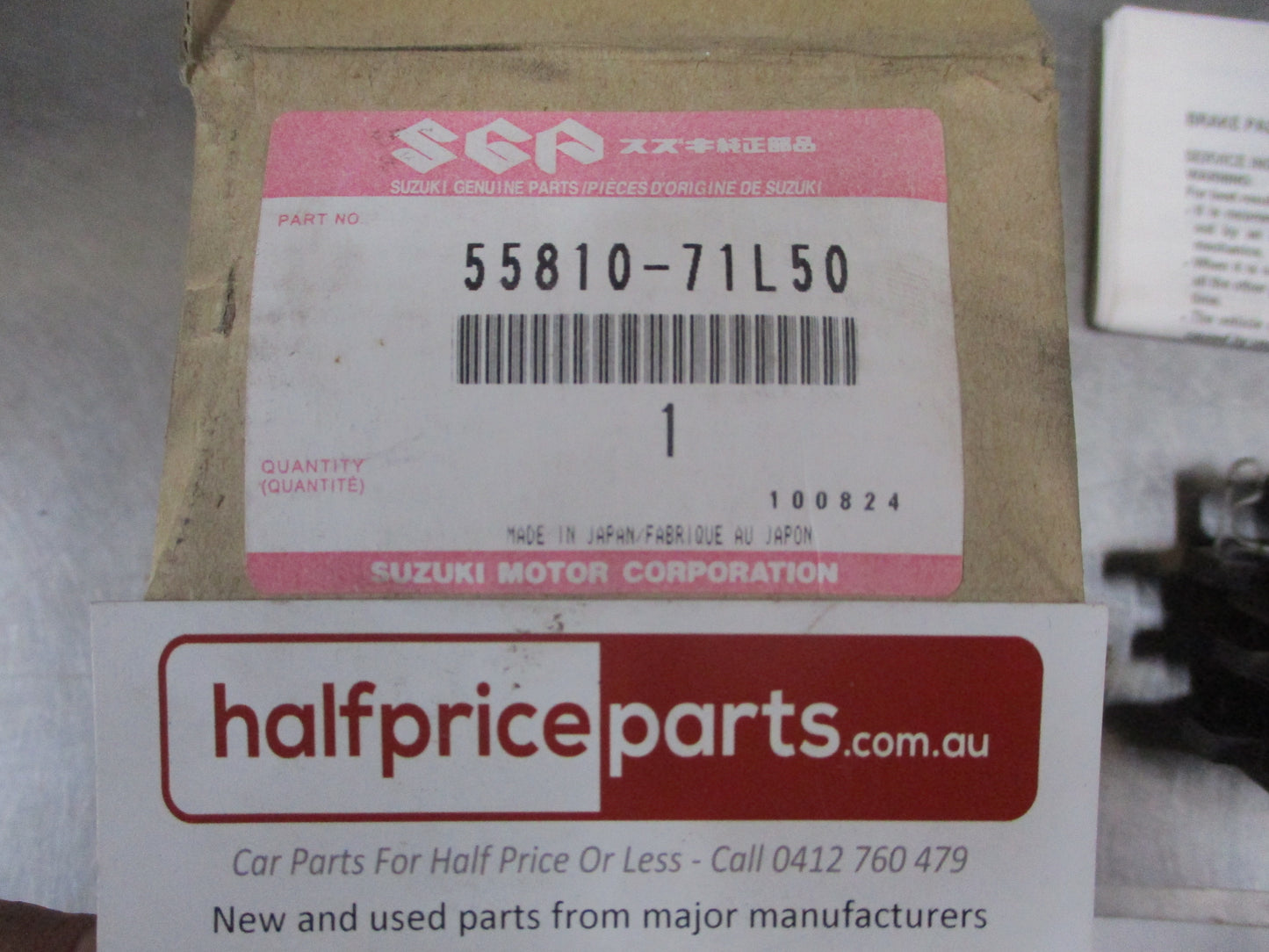 Suzuki Swift FZ/NZ Genuine Front Disc Brake Pad Set New Part