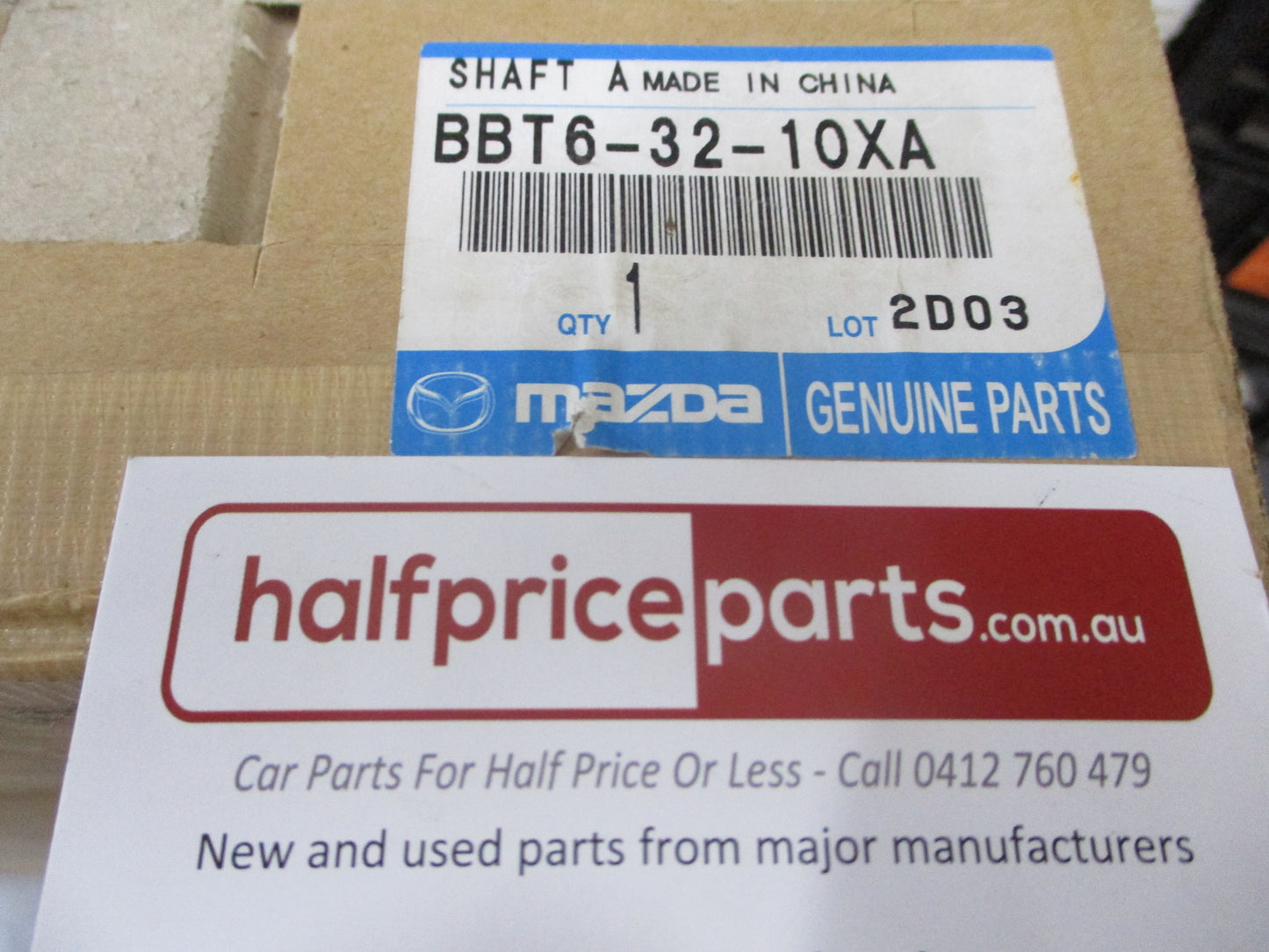 Mazda 3 BL Genuine Adjustable Telescopic Steering Column and Shaft New Part