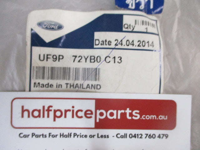 Ford PX Ranger Genuine Front Right (Driver) Door Grab Handle Trim Insert (Silver) New Part