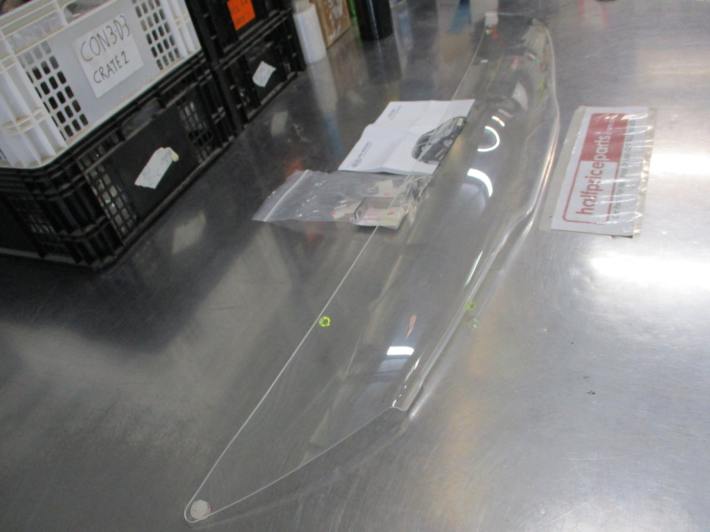 Kia Rio Genuine Clear Bonnet Protector With Fitting Kit New Part
