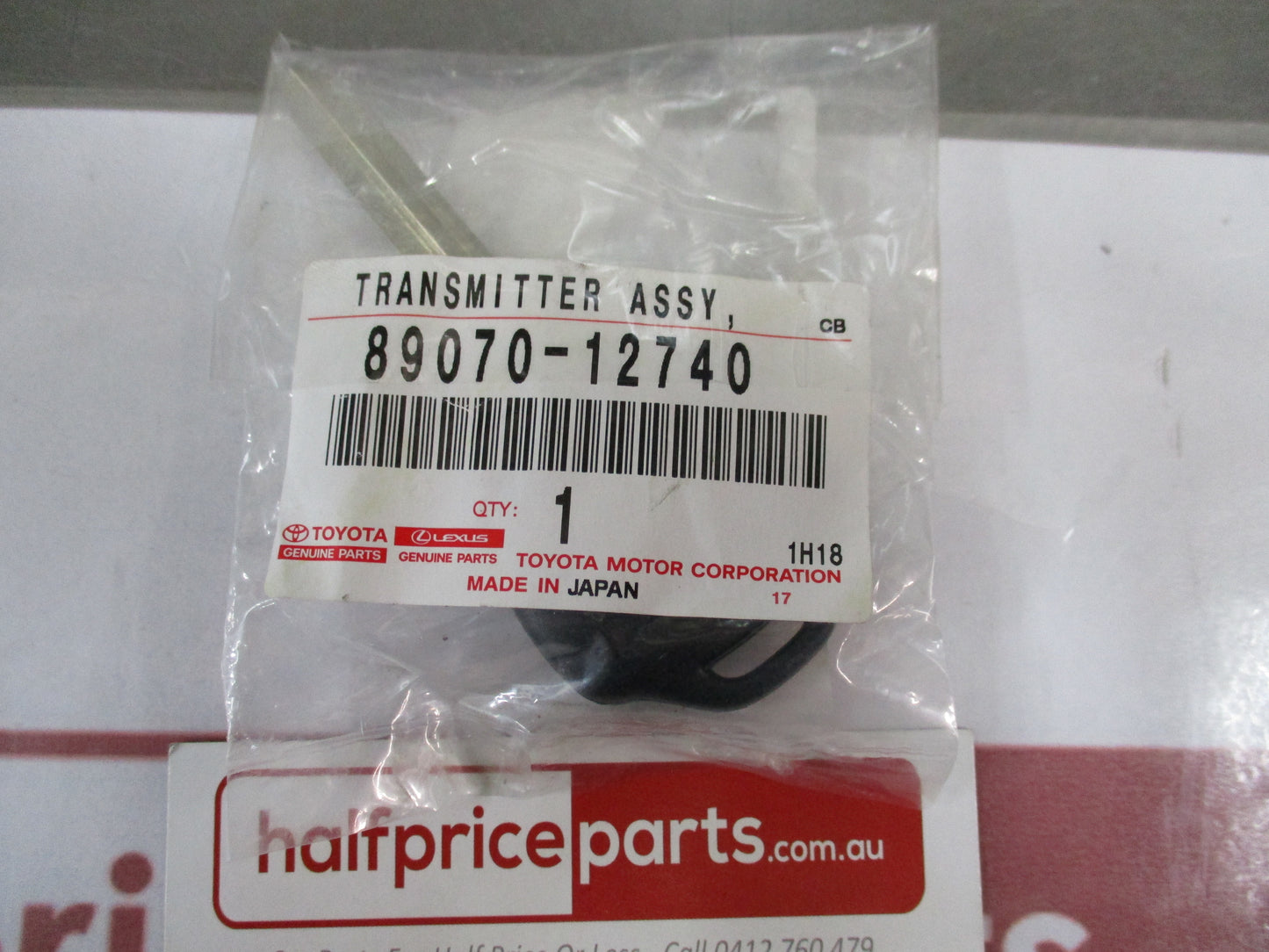 Toyota Corolla/Hiace/Rav4 Genuine Blank Remote Key Integrated New Part