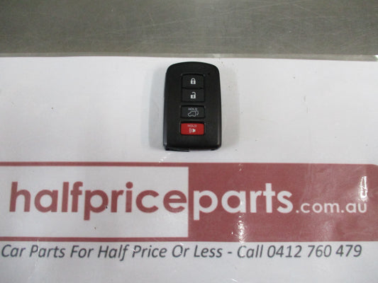 Toyota Kluger Genuine Smart Key Remote 4 Buttons New Part