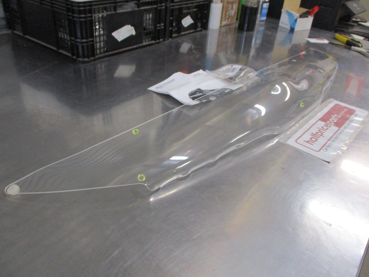 Kia Rio Genuine Clear Bonnet Protector Kit With Fitting Kit New Part