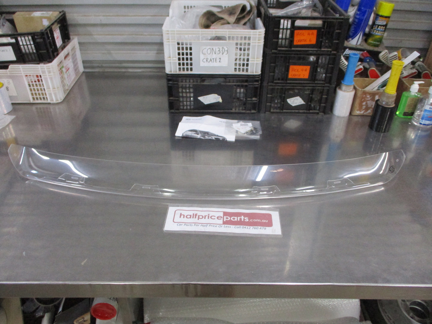 Kia Sportage Genuine Clear Bonnet Protector Kit With Fitting Kit New Part