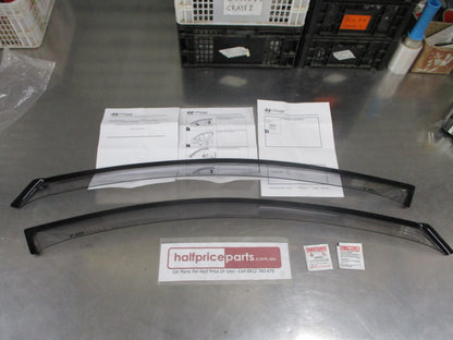 Hyundai i30 Wagon Genuine Front Pair Weathershields New Part