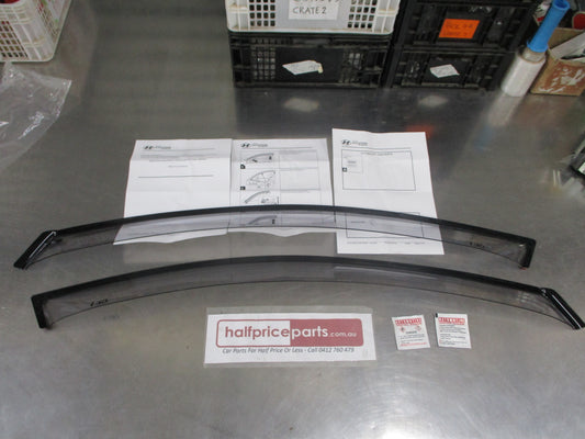 Hyundai i30 Wagon Genuine Front Pair Weathershields New Part