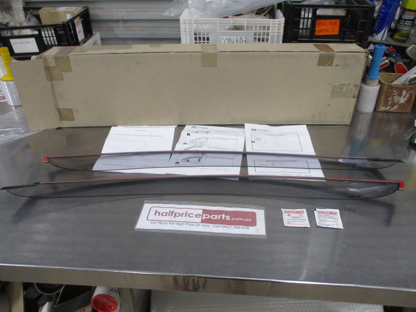 Hyundai i30 Wagon Genuine Front Pair Weathershields New Part