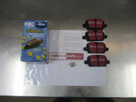 EBC Ultimax Rear Brake Pads To Suit Holden Barina C/Holden Tigra New Part