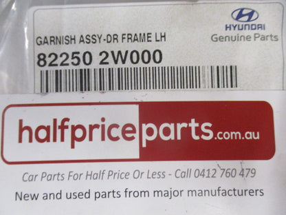 Hyundai Santa Fe Genuine Left Hand Front Door Applique New Part