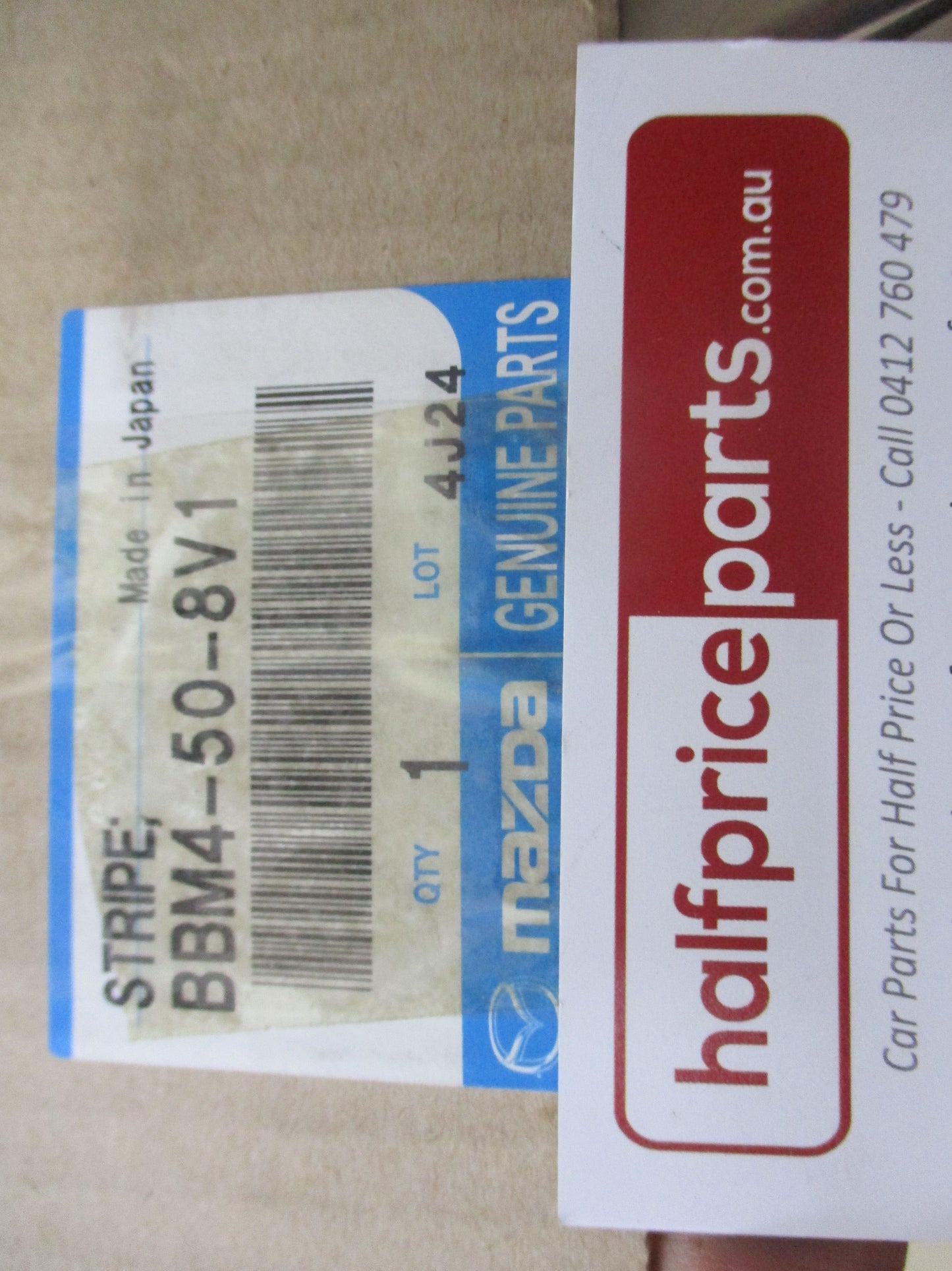 Mazda 3 Genuine Right Front Door Sash (Drivers) New Part