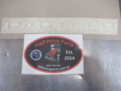 Peugeot Partner Genuine Rear Door Emblem Badge New Part