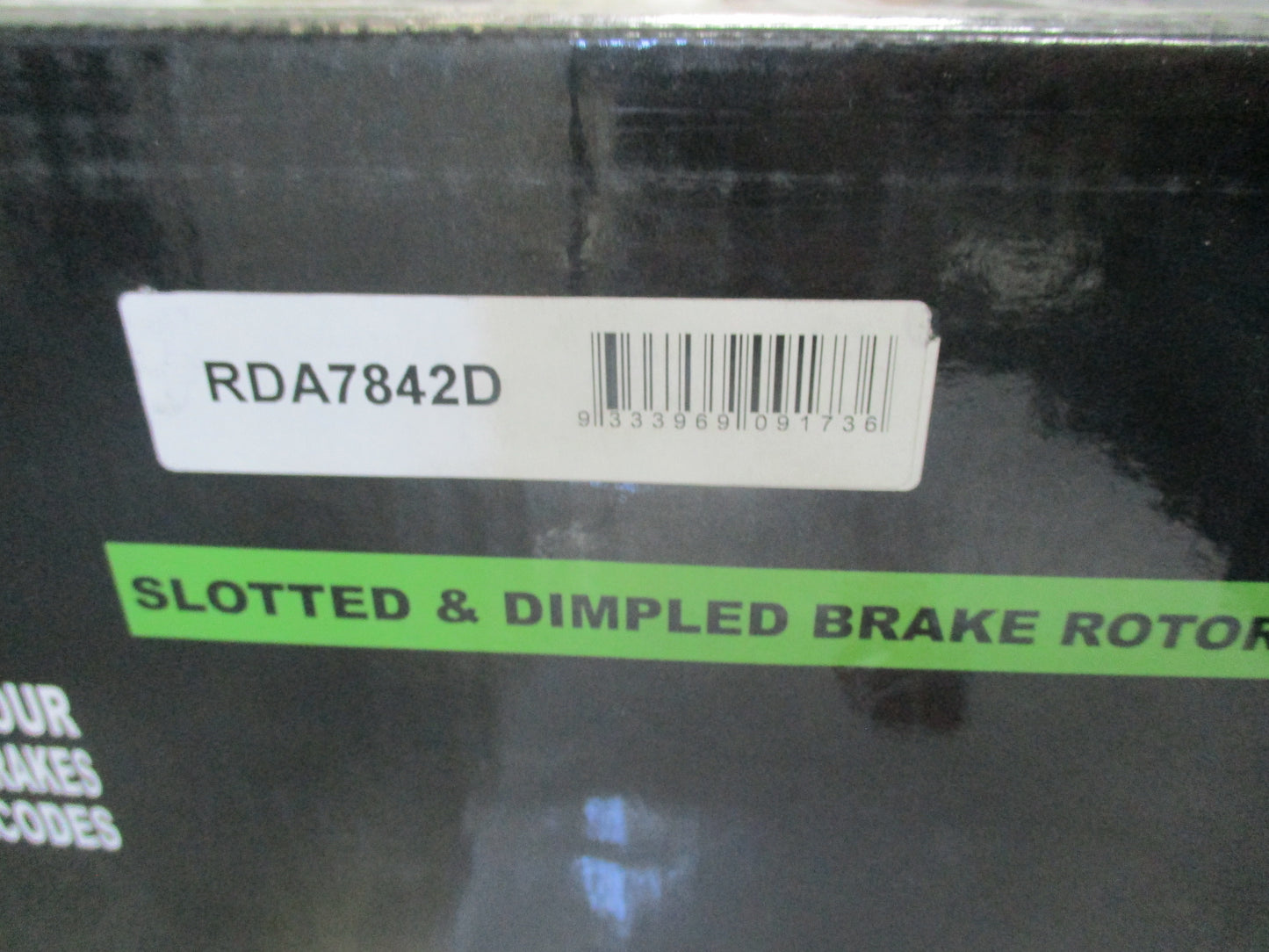 RDA Rear Slotted & Dimples Rotor Pair Suits Jeep Cherokee New Part