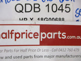 QFM Front Brake Pad Set Suits Ford/Holden Various Models New Part