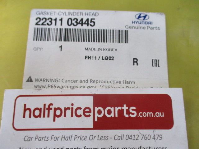 Hyundai Accent Genuine Cylinder Head Gasket New Part