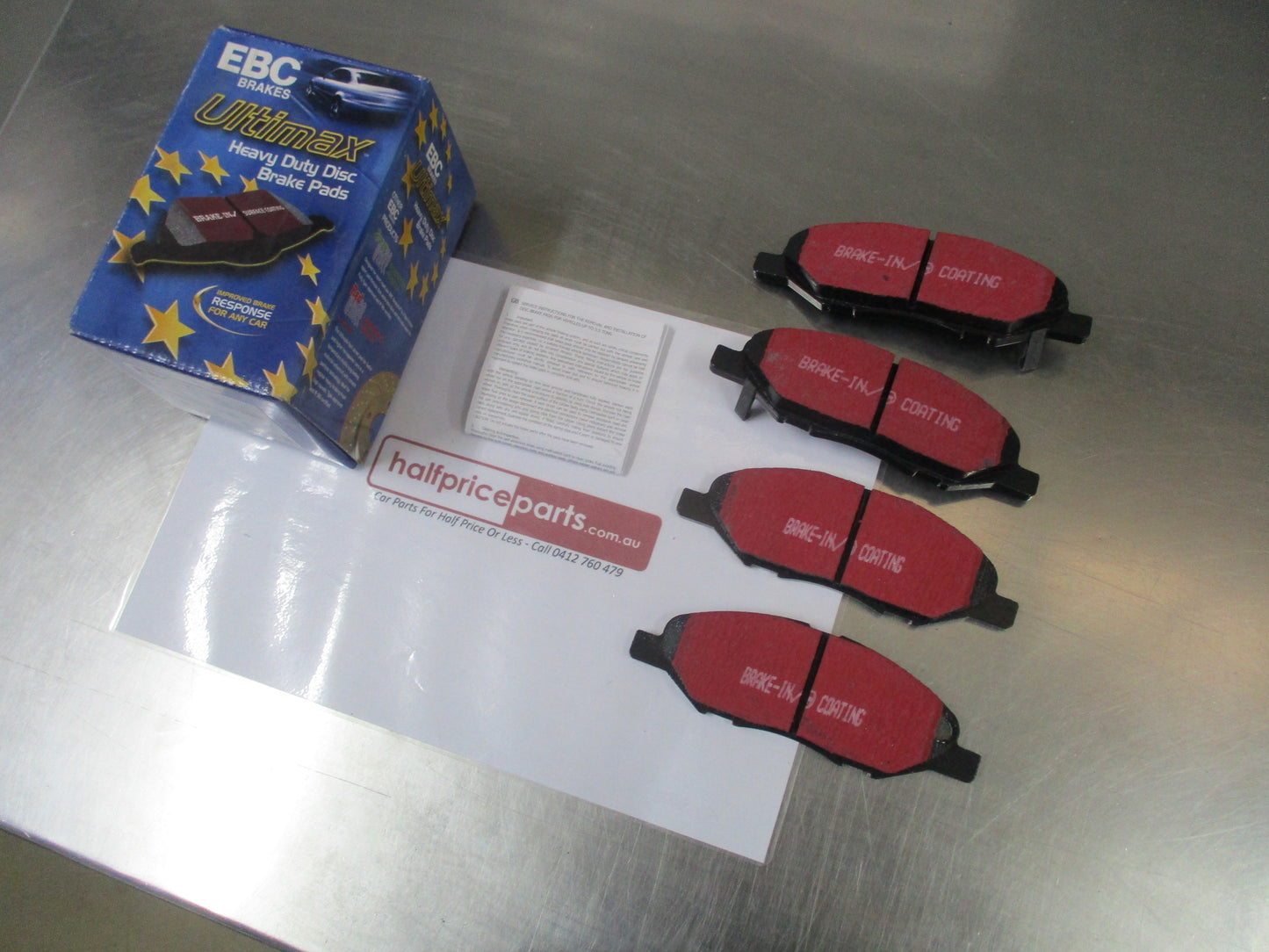 EBC Ultimax Nissan Tiida / Cube Front Brake Pad Set New Part