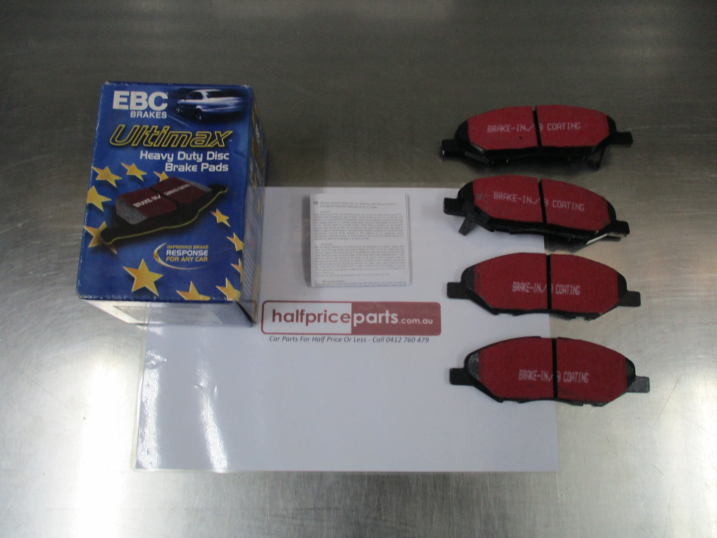 EBC Ultimax Nissan Tiida / Cube Front Brake Pad Set New Part