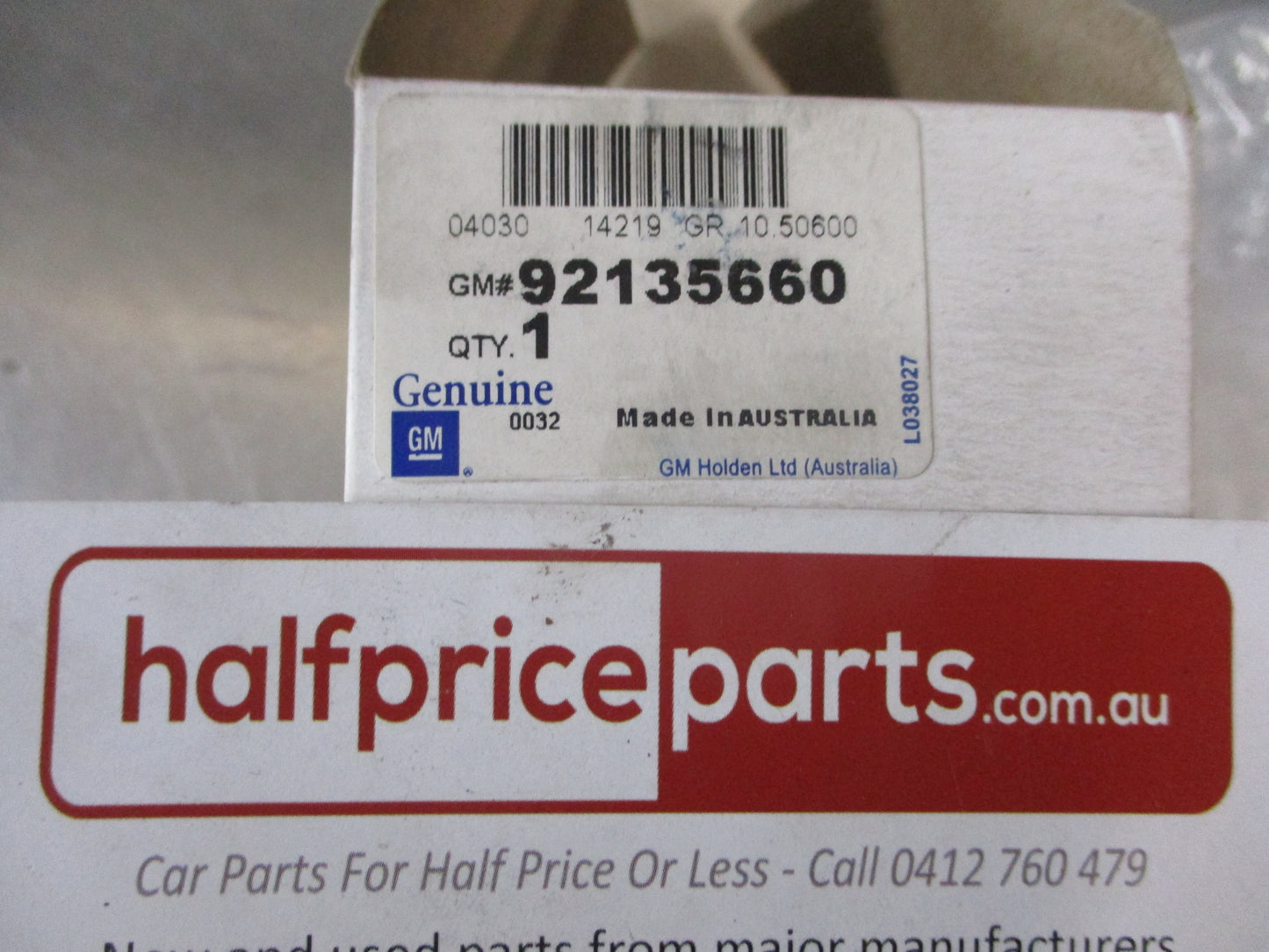 Holden VT-VX-VY Commodore Genuine Drivers Front Door Inner Chrome Handle New Part