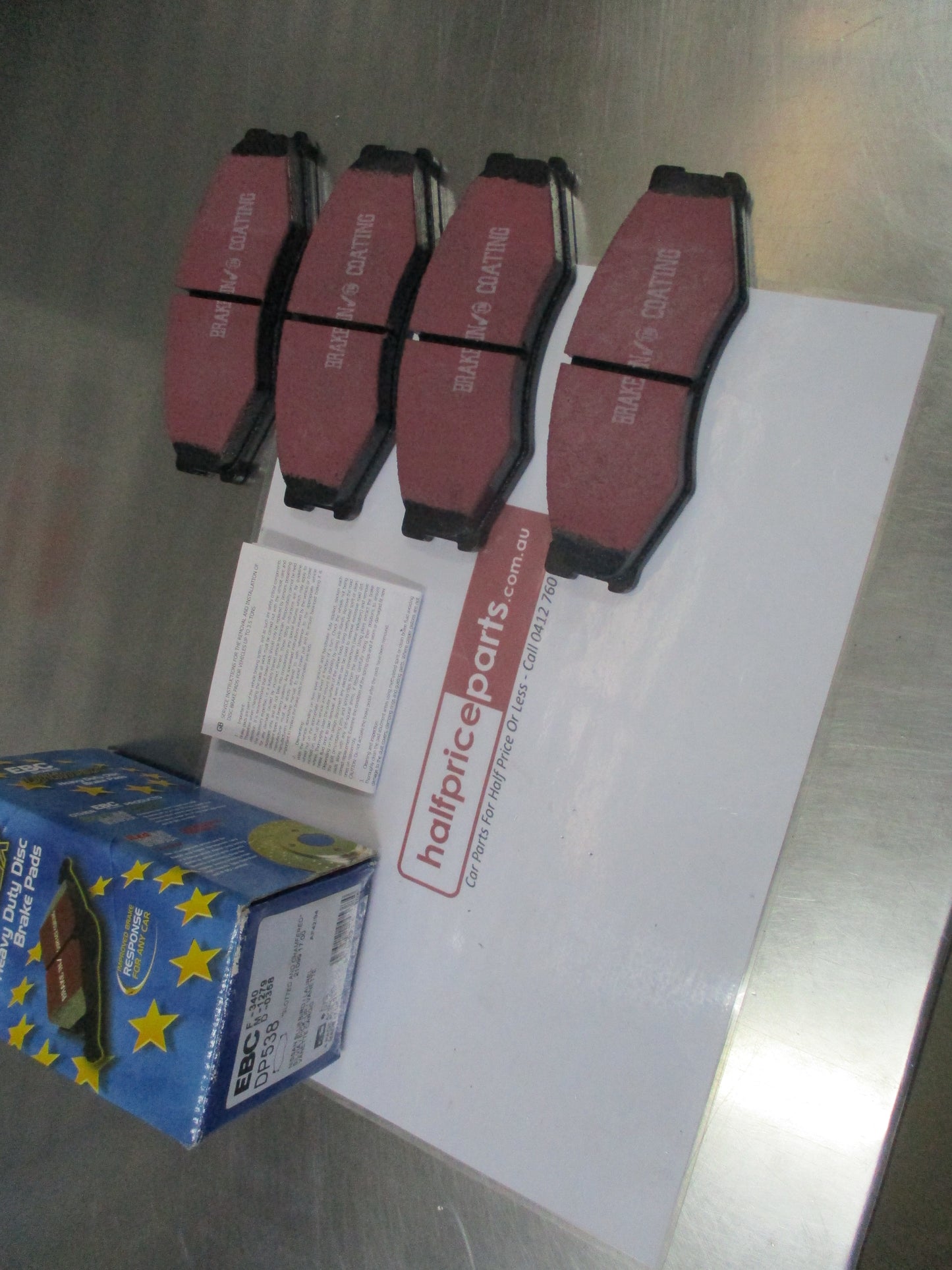 EBC Ultimax Front Brake Pads To Suit Nissan 300 ZX 3.0 Z31 AUS/NZ New Part