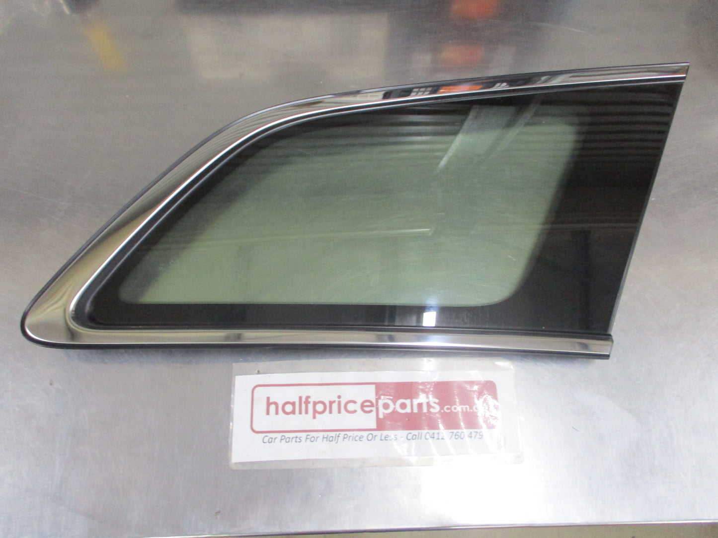 Mazda CX-7 Genuine Right Hand Quarter Glass With Chrome Trim New Part
