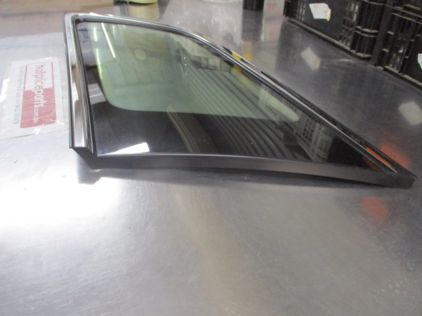 Mazda CX-7 Genuine Right Hand Quarter Glass With Chrome Trim New Part