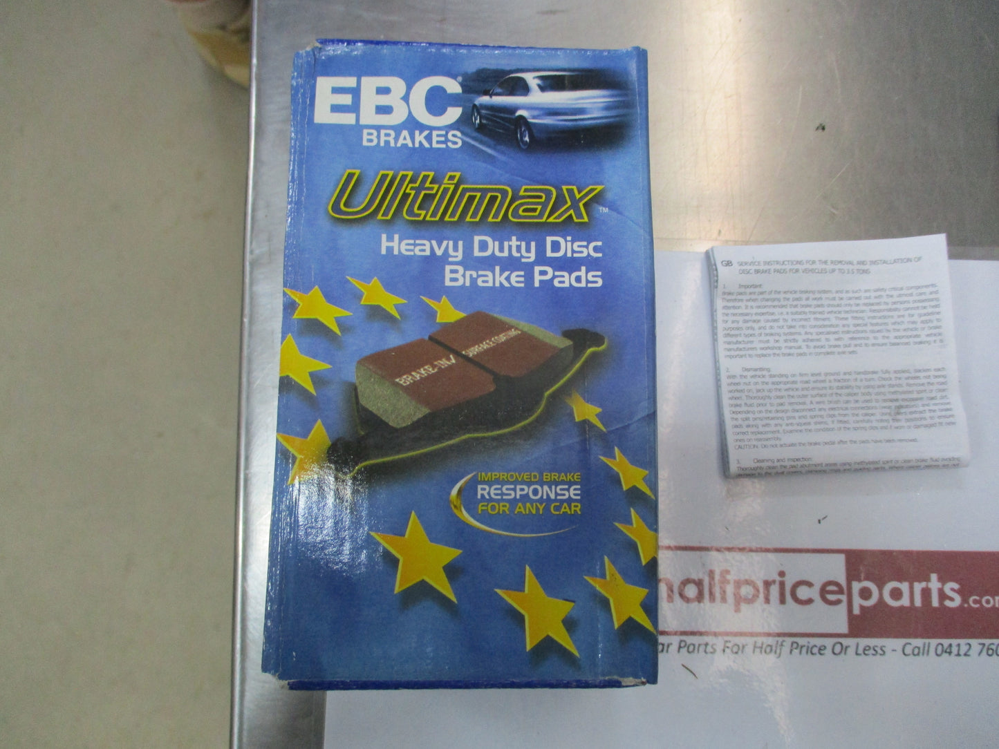 EBC Ultimax Front Brake Pads To Suit Mazda 323 & MX3 New Part