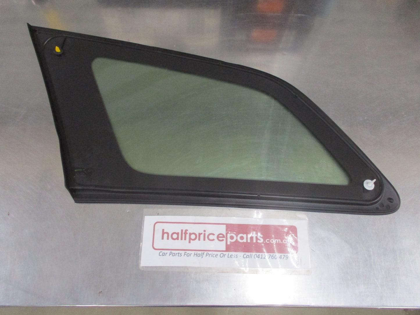 Mazda CX-7 Genuine Right Hand Quarter Glass With Chrome Trim New Part