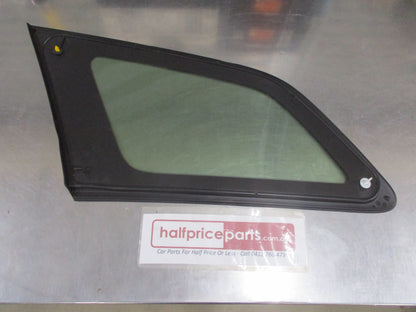 Mazda CX-7 Genuine Right Hand Quarter Glass With Chrome Trim New Part