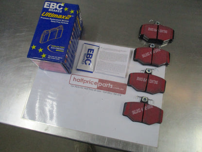 EBC Ultimax 2 Noise Free Formula Rear Brake Pads To Suit Nissan Pulsar N16 New Part