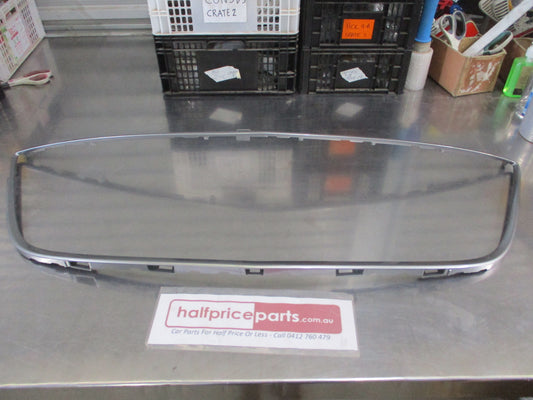Mazda CX-7 Genuine Front Lower Chrome Grille Garnish With Fog Lights New Part