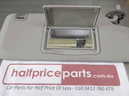 Holden Cruze Genuine Drivers Sun Visor With Mirror New Part