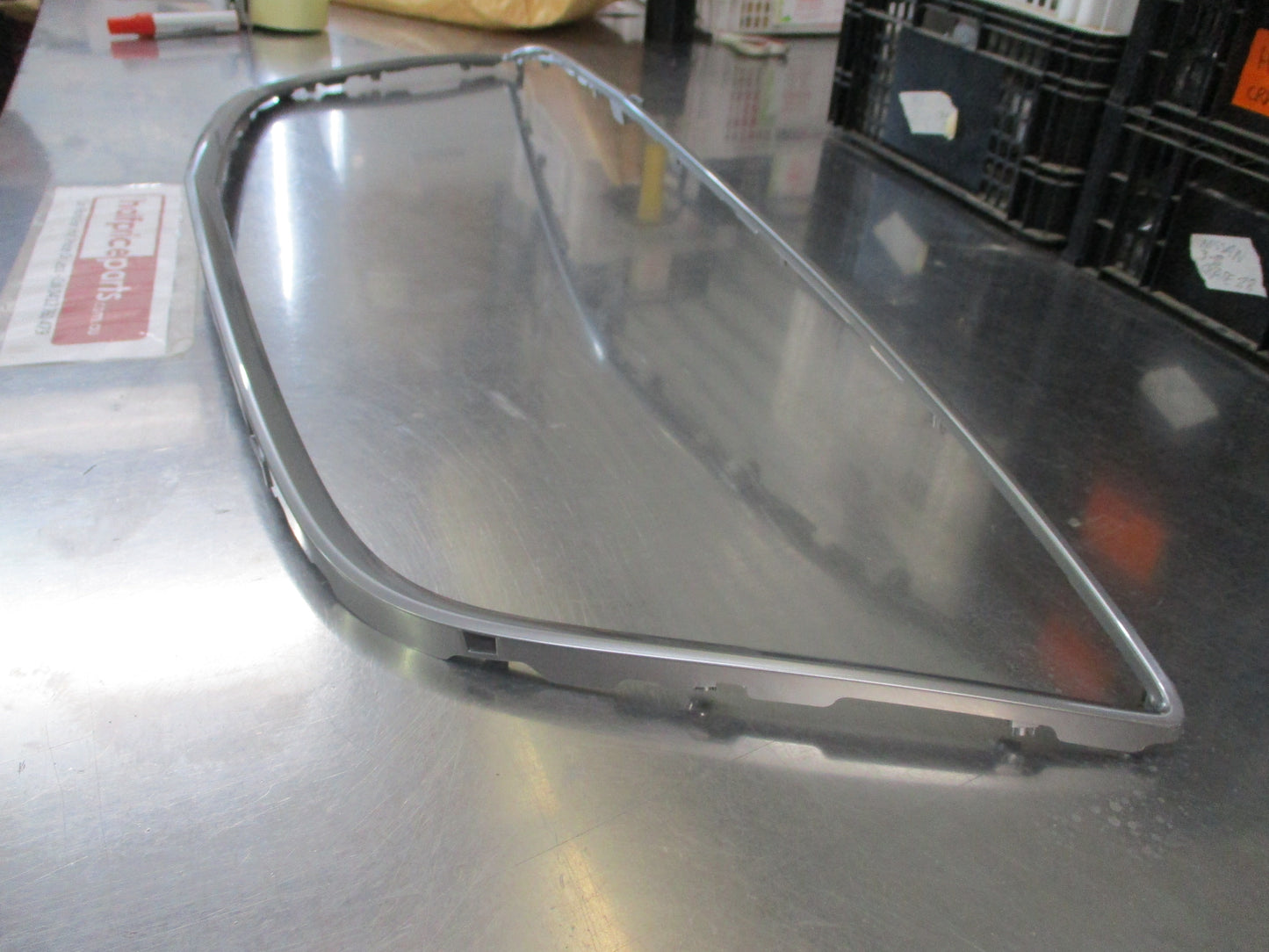 Mazda CX-7 Genuine Front Lower Chrome Grille Garnish With Fog Lights New Part