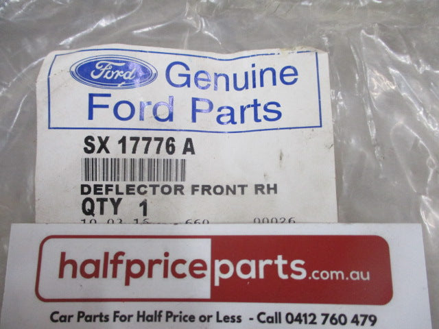 Ford SX/SY Territory Genuine Black Right Hand Front Air Deflector Trim New Part