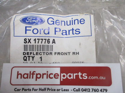 Ford SX/SY Territory Genuine Black Right Hand Front Air Deflector Trim New Part